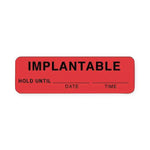 PDC Healthcare Implant Labels - 59705722 - - MDL-PDC59705722