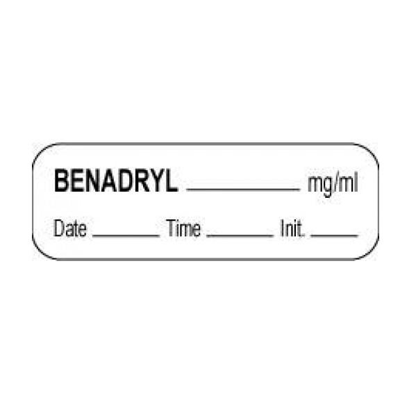 Pdc Healthcare PDC Healthcare Permanent Paper Anesthesia Labels - PDC59708951