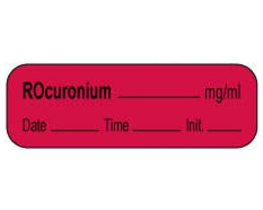 PDC Anesthesia Date, Time and Initials Labels - 59709049 -  - MDL-PDC59709049