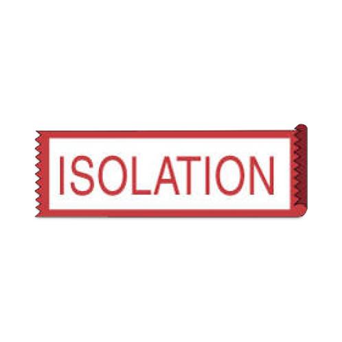 Pdc Removable Anesthesia Isolation Tape, 2" x 500", Core, White / Red - 59710080