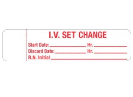 IV Label Wraparound Paper Permanent - 59710090 -  - MDL-PDC59710090