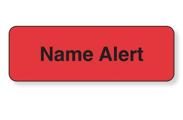 Pdc Healthcare PDC Healthcare Name Alert Labels - PDC59712515