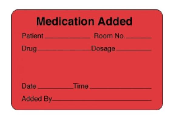 Pdc Healthcare Medication Added Labels - PDC59713262