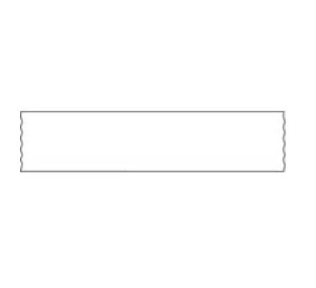 Pdc Label Tape, 1/2" x 500", White - 59725018