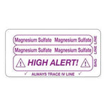 PDC Permanent Paper Piggyback IV Labels, 3" x 1 /2", White, Magnesium Sulfate - 59745604 - 1000 Each