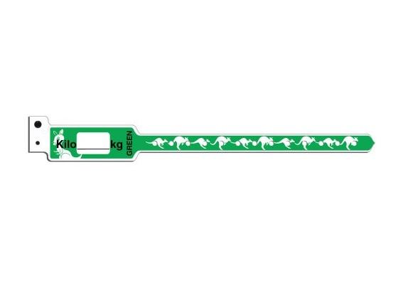 PDC HEALTHCARE KangaBand Write-On Pediatric Patient Wristbands KG470SGR-11-PDJ 250 Each - MDL-PDC70SGR11PDJ