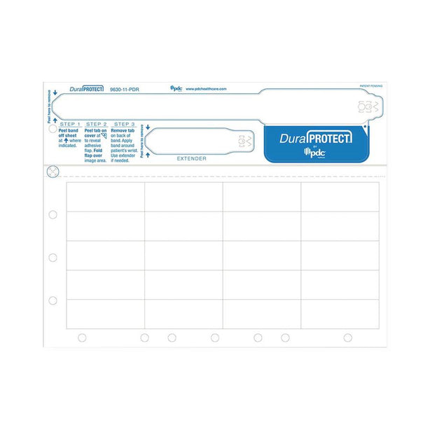 Pdc Healthcare PDC Healthcare DuraProtect Laser ID Bands 9630-11-PDR - 1000.0 Each