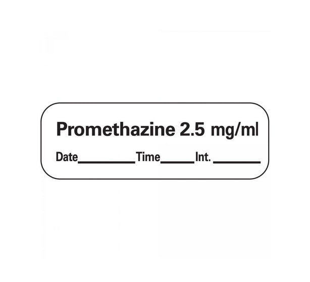 PDC Healthcare Anesthesia Labels and Tapes - AN-206D25 - - MDL-PDCAN206D25