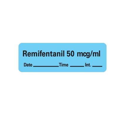 PDC Healthcare Anesthesia Labels and Tapes - AN-38D50 - - MDL-PDCAN38D50