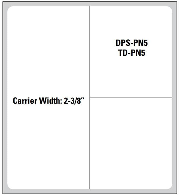 Priority Label Collection - DPS-PN5 - 4 Roll - MDL-PDCDPSPN5