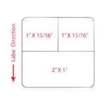 PDC Healthcare Direct Thermal Labels - LDWHPA166 - 1 Each - MDL-PDCDWHPA166EA