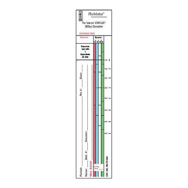 Flo-Meter Labels - FM-V4-1000 - 1000 Each - MDL-PDCFMV41000