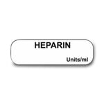 Pdc Healthcare PDC Permanent Paper Anesthesia Labels GFWHP10 - 1000.0 Each