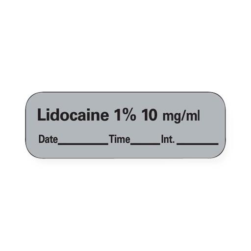 PDC Anesthesia Date, Time and Initials Labels - LAN-11D10 -  - MDL-PDCLAN11D10