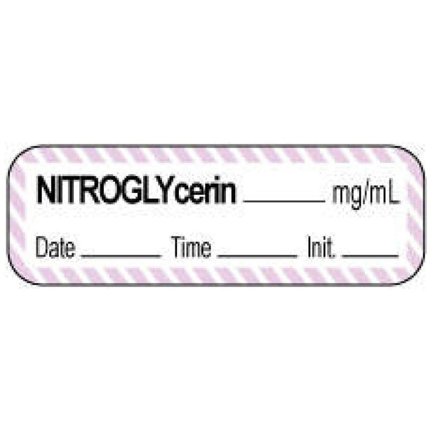 PDC Anesthesia Date, Time and Initials Labels - LANS-20 -  - MDL-PDCLANS20RL