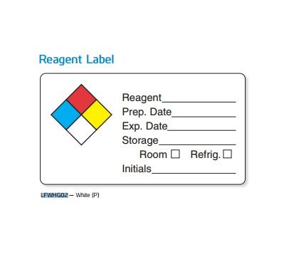 Pdc Healthcare Reagent Labels - PDCLFWHG02