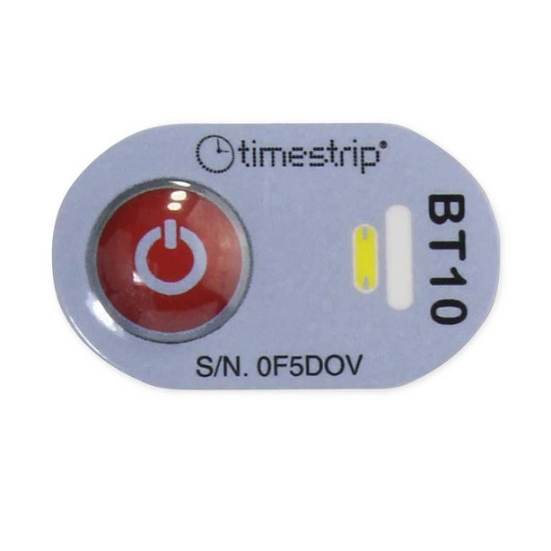 PDC HEALTHCARE Timestrip Blood Temperature 10°C Indicator BLOODTEMP10 100 Each-MDL-PDCLOODTEMP10