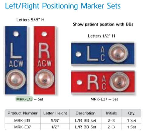 Pdc Healthcare X-Ray Markers MRK-E13 - 2.0 Each - MDL-PDCMRKE13