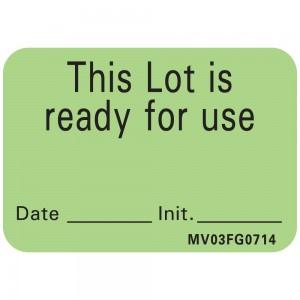 Pdc Healthcare PDC Healthcare Multi-Dose Vial Labels MV03FG0714 - - MDL-PDCMV03FG0714