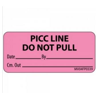 Pdc Healthcare MedVision PICC Line Label - PDCMV04FP0339