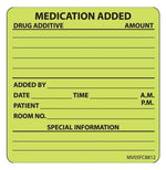 Pdc Healthcare Medication Labels MV05FC8812 -