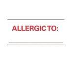 Pdc Healthcare Brady Worldwide Allergy Labels - PDCN14