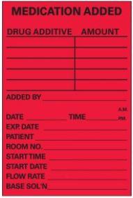 Pdc Healthcare Medication Added Labels - PDCN215