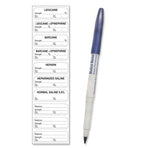 PDC Healthcare Anesthesia Labels and Tapes - STER-24 - 100 Each - MDL-PDCSTER24