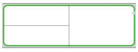 Meditech V-Notch Labels - TD-MIT-3GBD - 3600 Each - MDL-PDCTDMIT3GBD