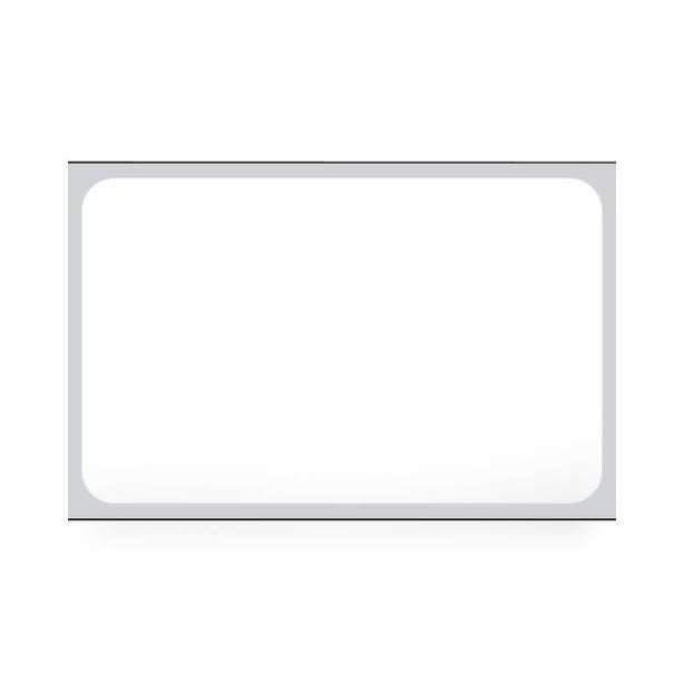 PDC Direct Thermal Label, Film, 1-1/4" x 2", White - TDS-1142 - 8000 Each