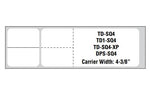 Misys/Sunqeust Direct Thermal Labels - TDSQ4-XP - 2 Roll - MDL-PDCTDSQ4XP