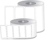PDC Direct Thermal Label, Paper, 4-1/8", 1200 per Roll - TD-SQBLS-SL - 8 Roll