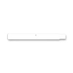 Conf-ID-ent Adult Direct Thermal Wristbands with Adhesive Closure, 1" Core, and Wound In Style, White - WBAA16N-1 - 400 Each