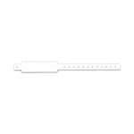 Pdc Healthcare Conf-ID-ent Adult Direct Thermal Wristband with Snap Closure WBCA33N-1 250.0 Each-MDL-PDCWBCA33N1