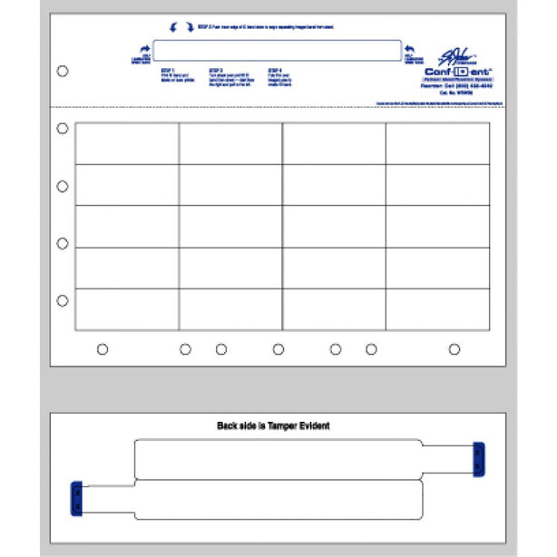 PDC HEALTHCARE Laser Wristbands and Labels WBW26 1000 Each-MDL-PDCWBW26