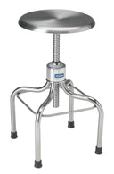 Pedigo Adjustable-Height Stainless Steel OR Stools - P-1037-SS - 1 Each - MDL-PEDP1037SS