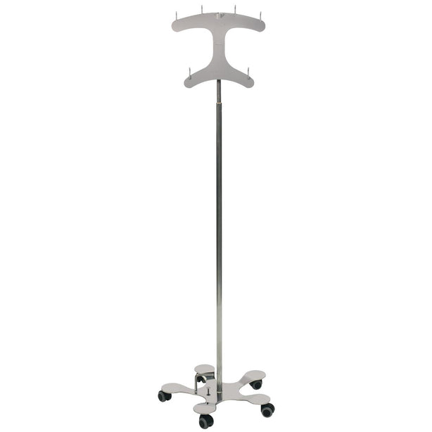 Pedigo Foot Operated IV Stands - P-1576-CV - 1 Each - MDL-PEDP1576CV