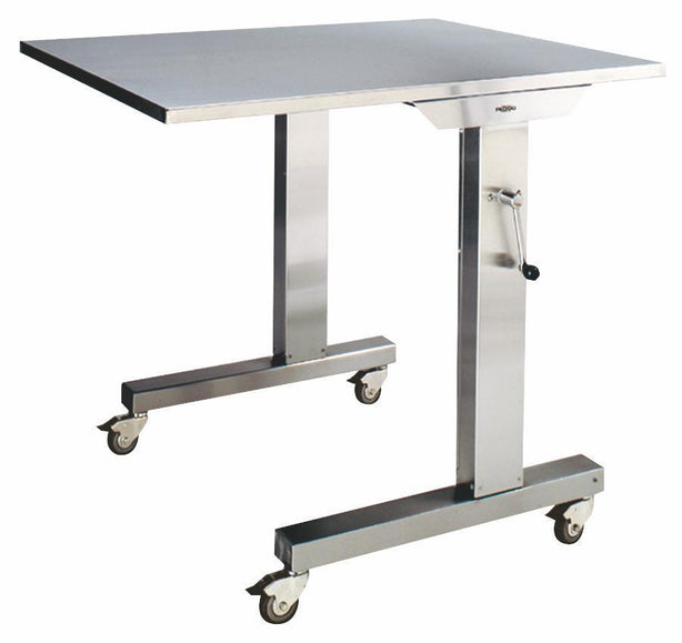 Pedigo Over-Operating Specialty Stainless Steel Over Operating Table, Height Adjustable, 34" x 42" - PEDP5182