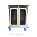 Pedigo Revolution Surgical Case Cart with Large Double Door and Biohazard Wheel - RCC-245-B - 1 Each