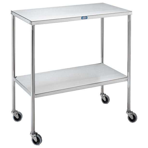 Pedigo Products Inc Pedigo Instrument Tables with Shelf - PEDSG84SS