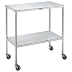 Pedigo Products Inc Pedigo Instrument Tables with Shelf - PEDSG86SS