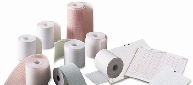 Precision Charts Inc Precision EKG Recording Paper TP50B100TSO - 100.0 Roll