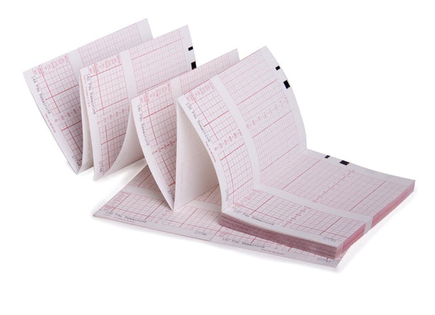 Precision Charts Inc Precision EKG Recording Paper M1910A - 1.0 Each - MDL-PEGM1910AH