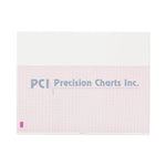Precision Charts Inc Precision EKG Recording Paper M1707A - 1.0 Pack - MDL-PEGM707AH