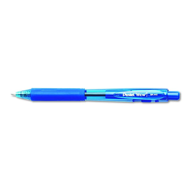 Pentel Of America WOW! Retractable Ballpoint Pens - PENBK440C