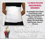 Professional Plush Post-Op Abdominal Binder, Size S, 12" - 00615-30-45 - 1 Each