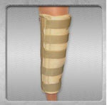 Ezy Wrap Ortho Knee Immobilizer, 10" Long, Professional - 1250-BR-10 - 1 Each