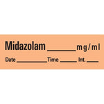 Pdc Healthcare PDC Healthcare Labeling Tapes for Anesthesia Syringes AN-120 - 1.0 Roll