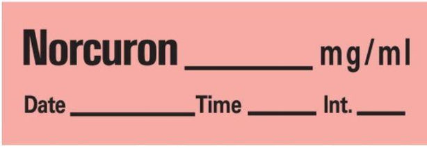 Pdc Healthcare Anesthesia Tape with Date AN-150 -