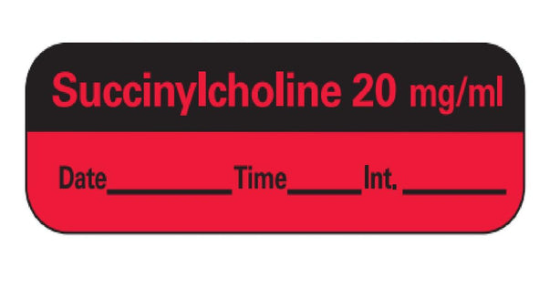 Pdc Healthcare PDC Healthcare Chart Labels AN-20D20 - 1.0 Each